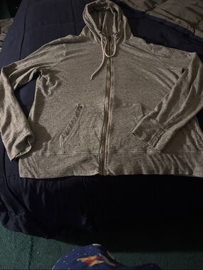 Xxl Danskin zip up hooded jacket